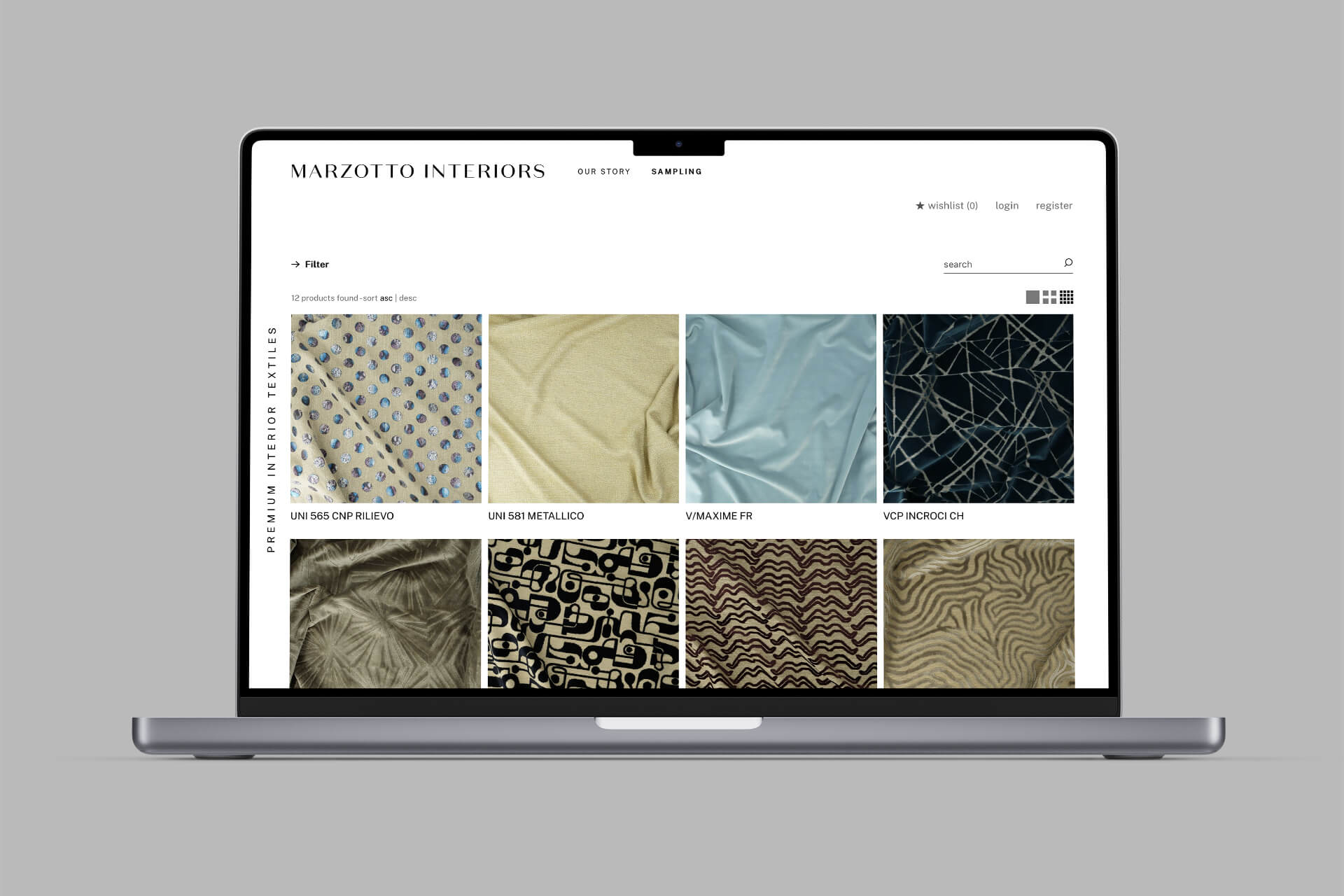 Marzotto Interiors Website